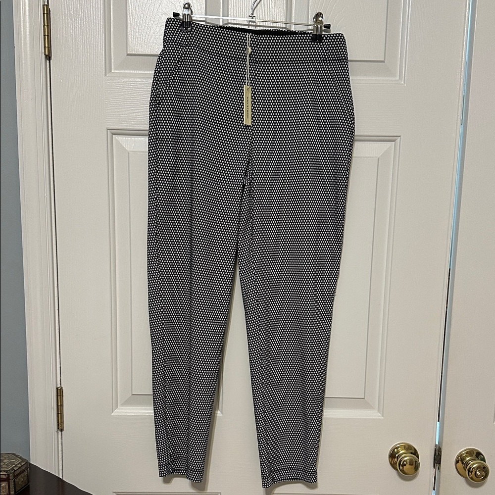 Max Studio - NWT Monochrome Geometric black & white Trousers - Small